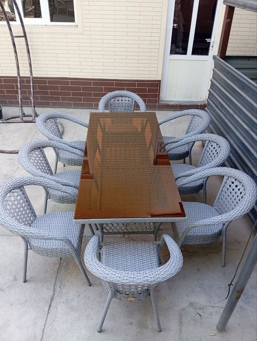 Ratan stol stul dastapka bepul