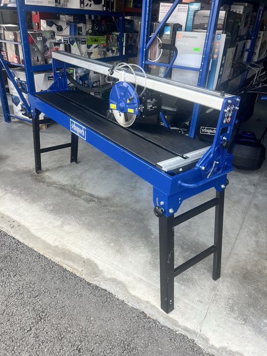 Машина за водно / мокро рязане на плочки и камък 1200mm, 1200W Scheppach FS4700