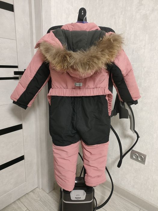 Зимний комбинезон для девочки 4-5 лет, на рост до 110