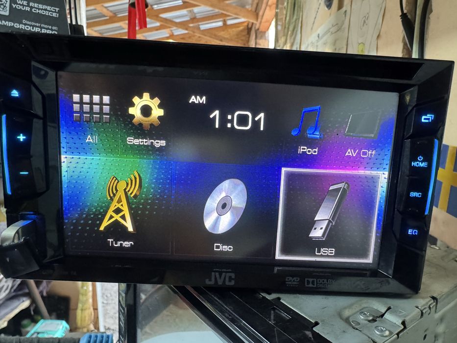 Автомагнитола JVC