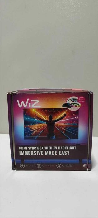 Стартов комплект WiZ Sync box 55"-65" Комплект LED ленти за телевизор