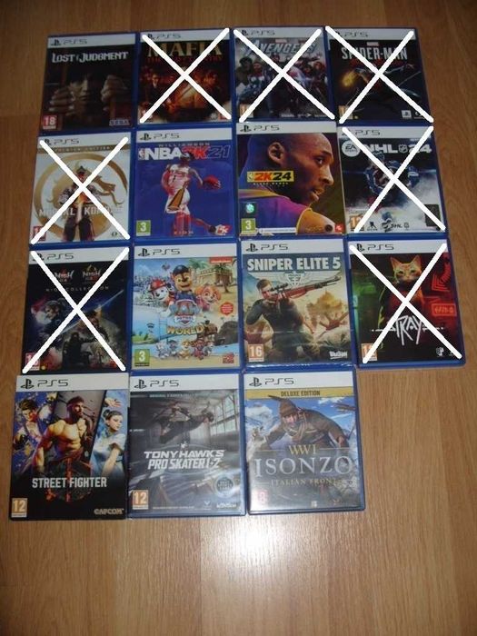 Игри за PlayStation 5, PS5 Част 3 - 25 € за брой