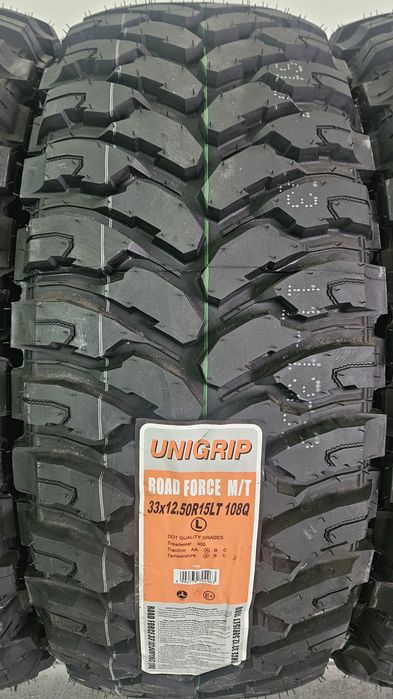 PROMO 33x12.5 R15, 108Q, UNIGRIP Mud Terrain, Anvelope Off Road M+S