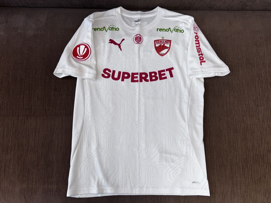 Tricou oficial de meci puma FC Dinamo Bucuresti Cătălin Cîrjan 10 marimea M