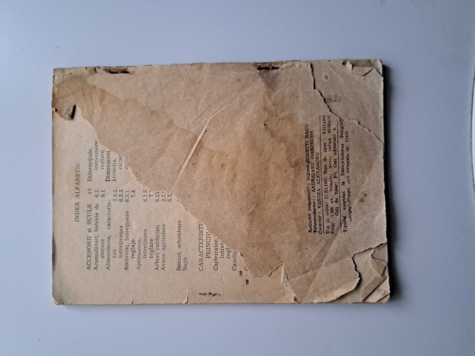 Manuale Auto Camioane Românești