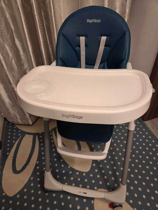 Scaun de masa pentru copil Peg Perego Prima Pappa pliabil 2 in 1