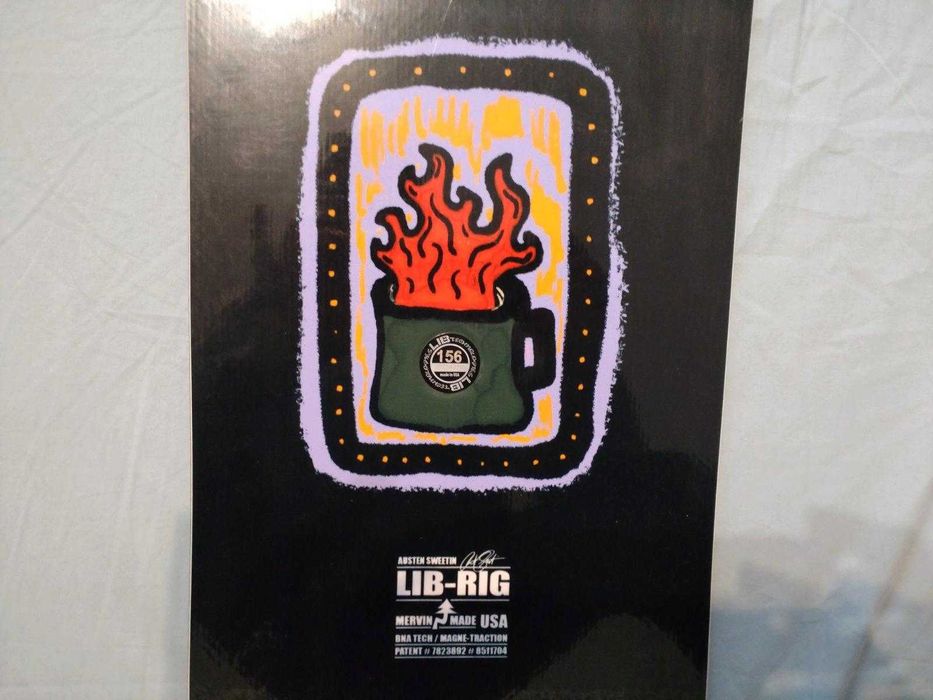 Сноуборд дъска LIB-TECH LIB RIG 156 ( 2025 г. )