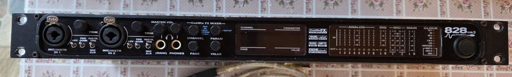 Motu 828mk3  firewire