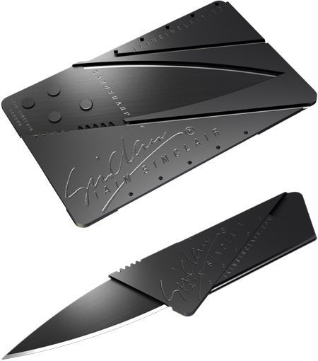 Sinclair card knife