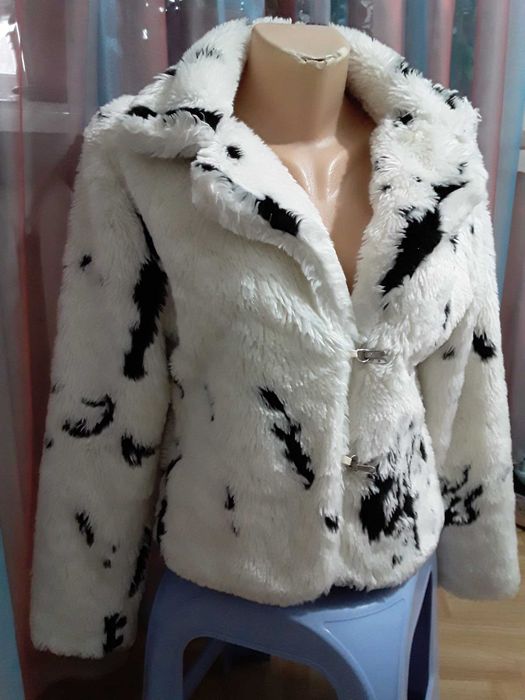 Пиджак из меховой ткани