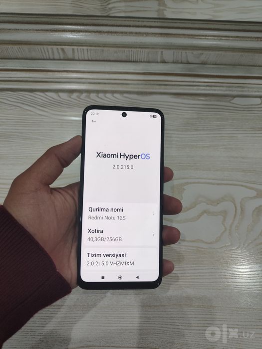 Redmi note 12 s (256 gb)