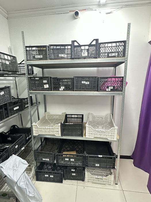 Стеллажи, корзины (ячейки)