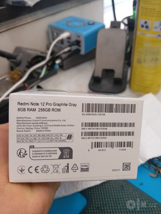 Redmi Note 12 pro 8/256