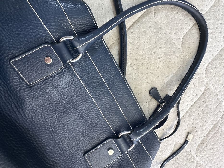Tod's "Girelli / Mickey" – Тъмносиня (Естествена кожа)