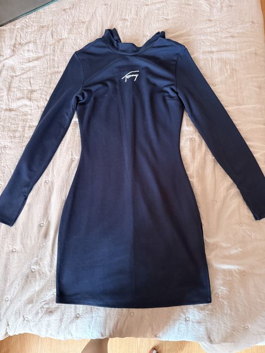 Тъмносиня рокля Tommy Jeans