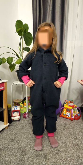 NOU Overall / Salopetă 100 % din Lână Fiartă Fara Dublura nr. 110