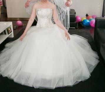 Свадебное  платье   б/у продажа