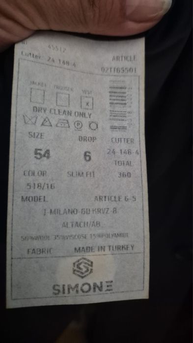 Продам костюм двух бортный