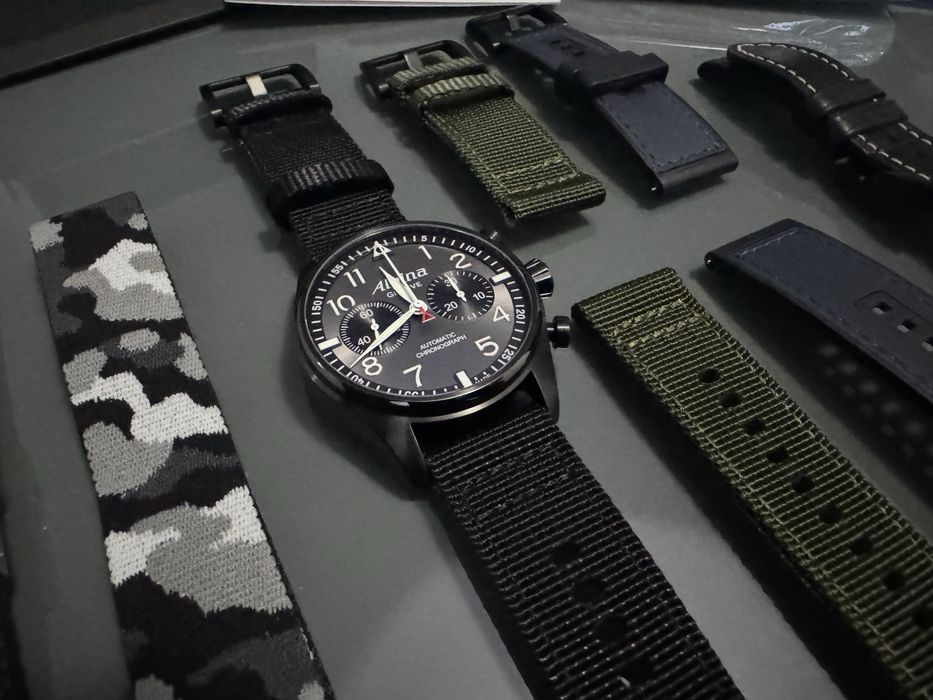 Alpina Pilot 44mm Chronograph Automatic