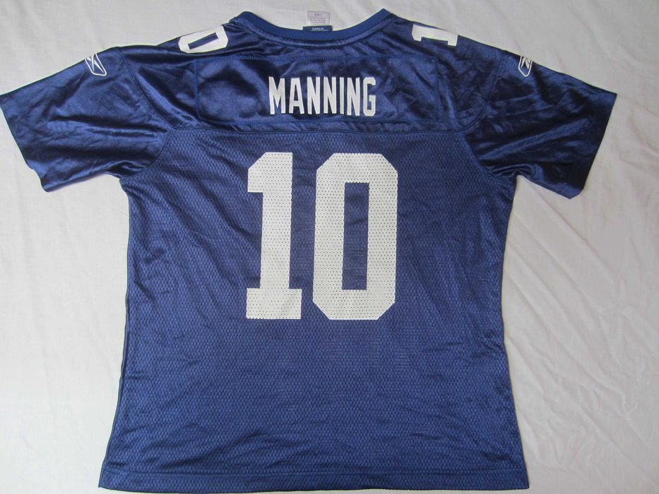 Tricou dama NFL,Eli Manning,Giant, masura L-junioare,Reebok, nou