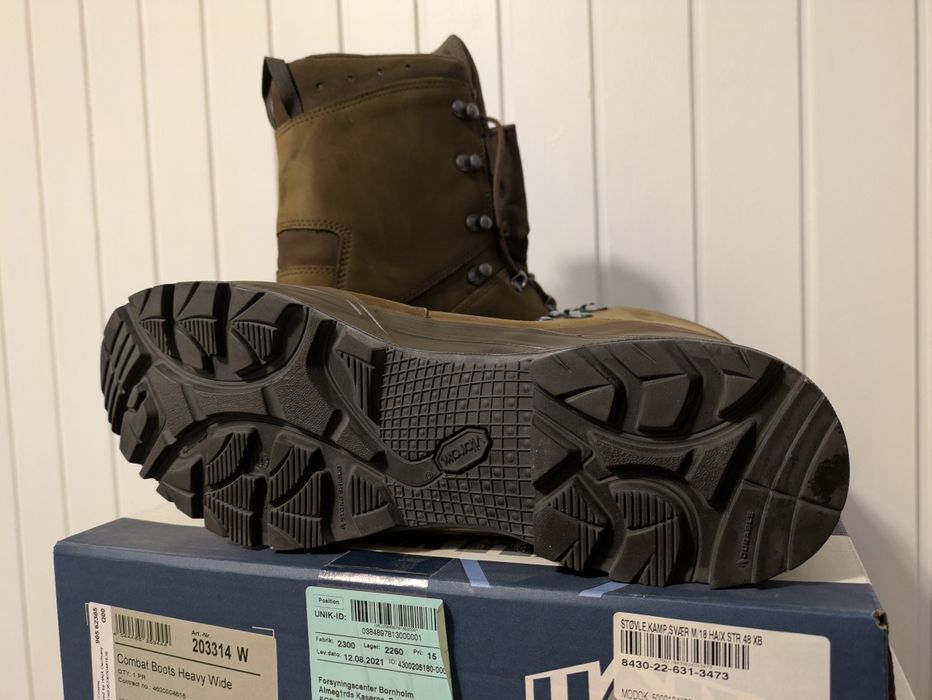 Haix Combat Boots Heavy