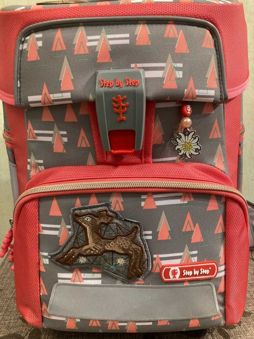 Ghiozdan HAMA Step by Step Space Modern Deer clase primare