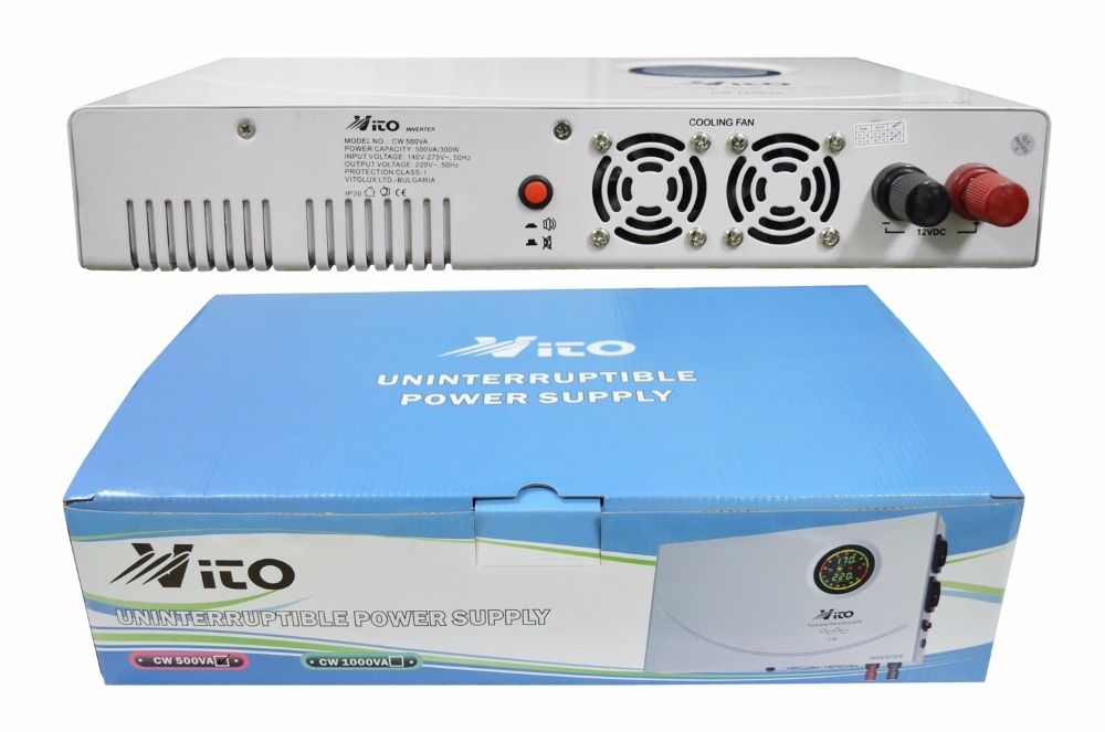 500VA СУПЕР Тънък Инвертор за ток, за стена-ЧИСТА И ПРАВИЛНА СИНУСОИДА