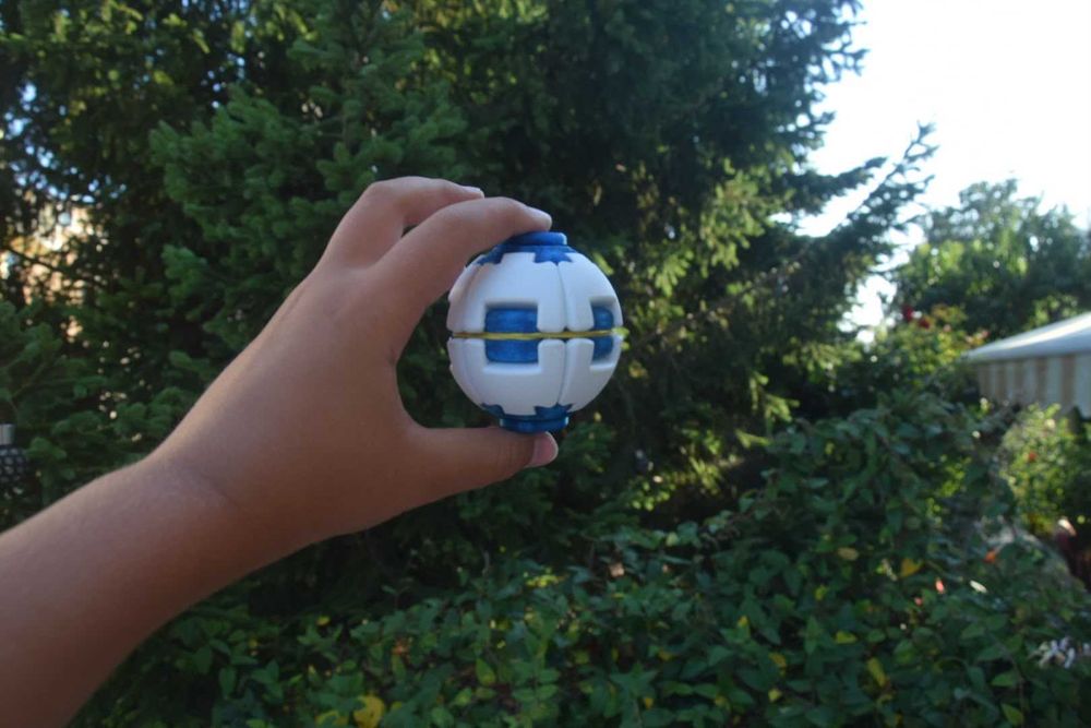 3d fidget въртяща топка