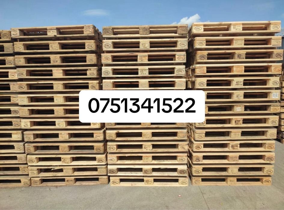 Paleti Lemn Euro Cal 1 & 2 | Non-Euro | Industriali