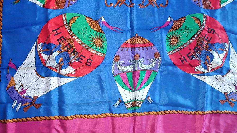 Hermes красив винтидж шал