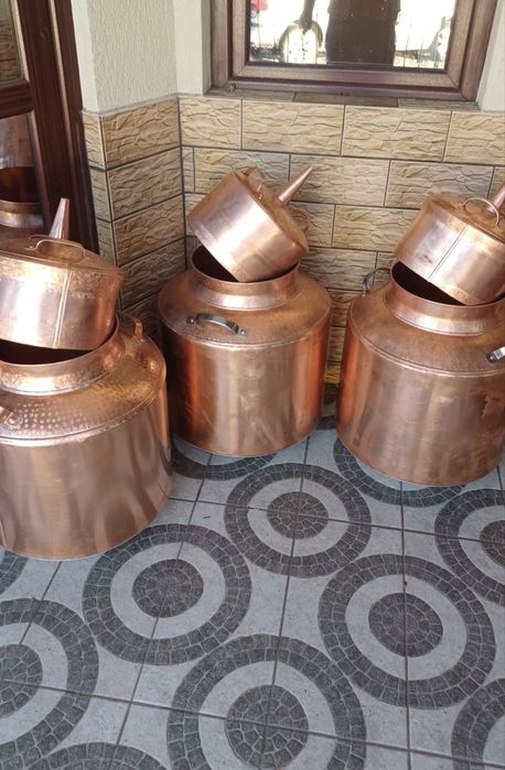 Cazane tuica orece marime si grosime pe stoc