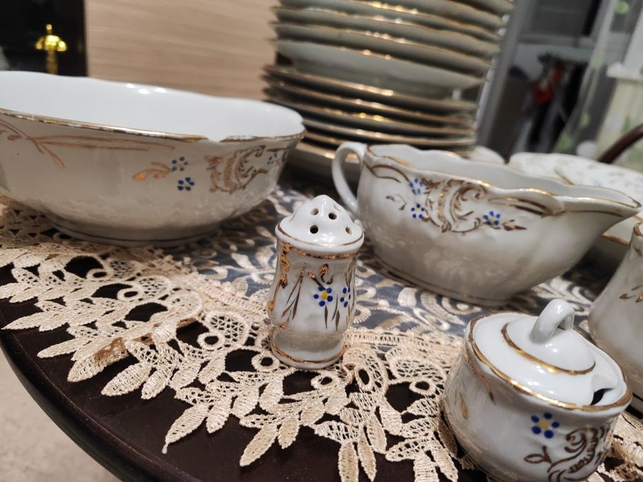 СССР сервиз 50-х "Незабудка"