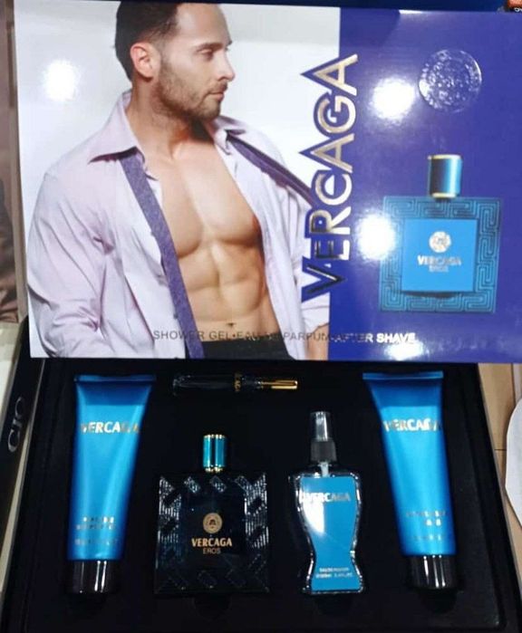 Erkaklar uchun ajoyib atir toplami kremlari bilan 5 tasi 1 ta to'plamd