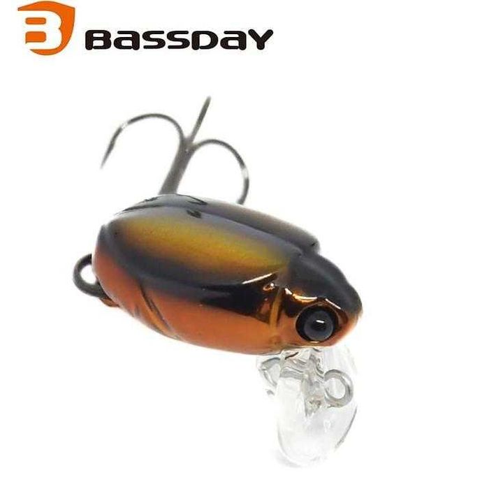 Мини воблер Bassday Kobun – 2см, топ за кефал и пъстърва