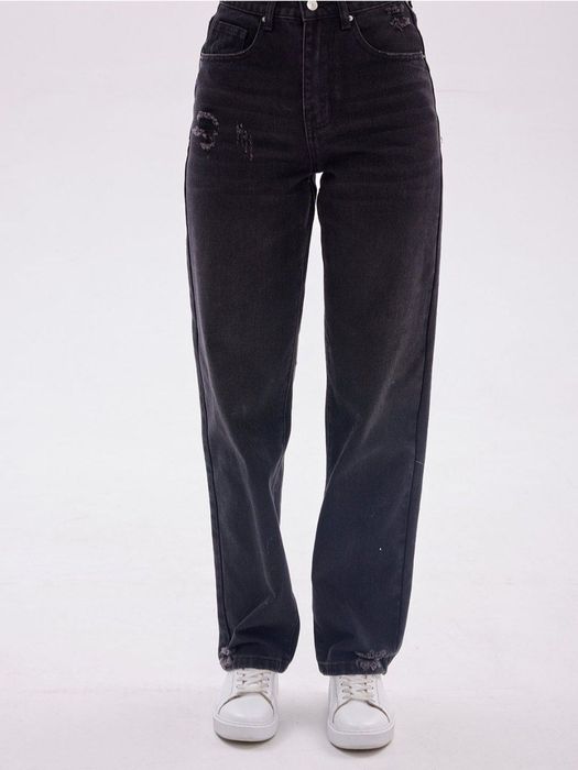 Джинсы женские Selfie прямого кроя с высокой посадкой размер L
Женские