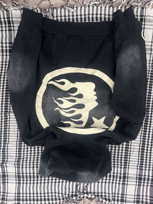 Hellstar big logo hoodie|худи хеллстар биглого