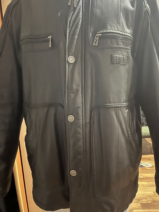 Куртка кожаная мужская