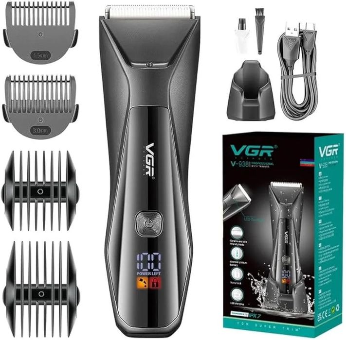 VGR V-938 Professional Soch va Soqol Mashinkasi (Yangi)
Matn