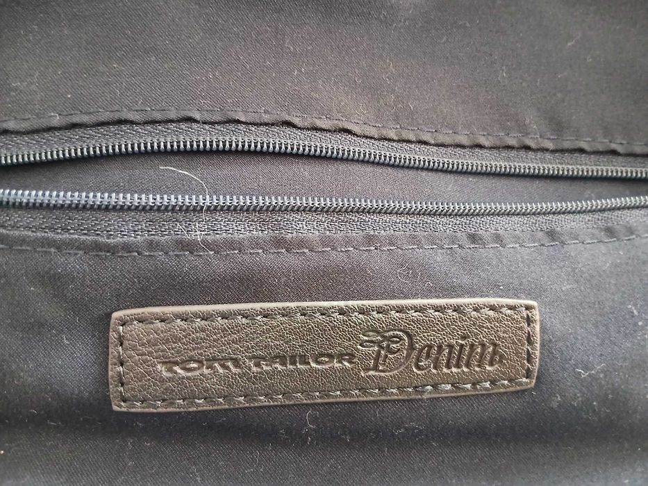 Дамска  тип Tote – Tom Tailor Denim (синя, на райета)