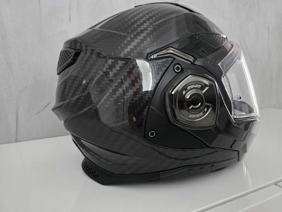 Casca moto Carbon LS2 Advant x FF901 Black Edition