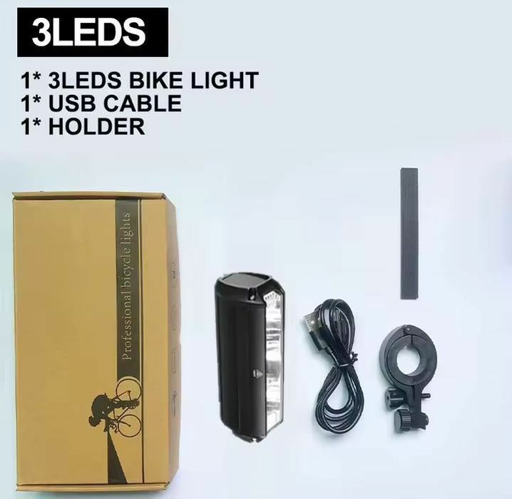 Велофара OFFBondage (EOS) 610. Велосипедное освищение. Мощная фара.