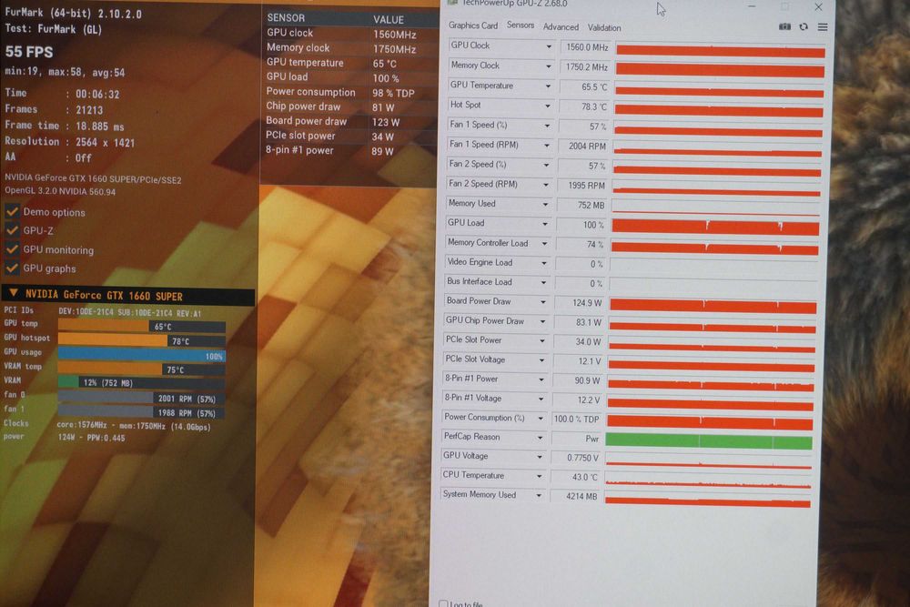 GPU GTX 1660 Super 6GB Palit Nvidia GeForce / вкл. ДДС