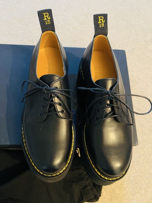 Pantofi R13 Oxford double stack 37