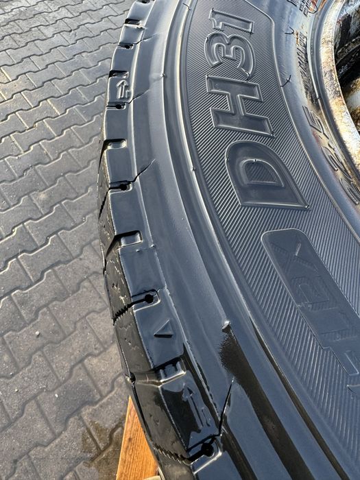 Set 4 anvelope cu jante Hankook 315/60/22.5 dot 2021
