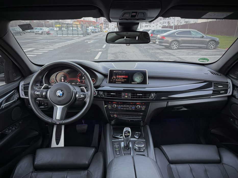 BMW X6 M50D 381 cp, Euro 6, X-Drive,trapa,soft clouse,night vision,top