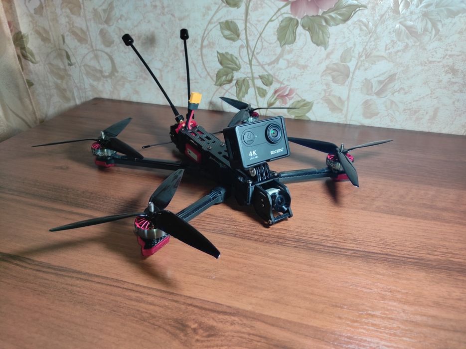 Квадрокоптер Iflight Chimera 7.5 и DJI Googles v2