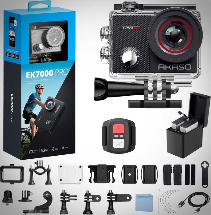 Cameră Sport AKASO EK7000 PRO 4K, 250 RON