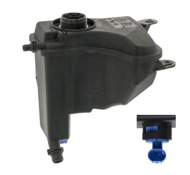 Vas de expansiune BMW Seria 1 E87/E88/E81/E82, 202011; Seria 3, E90/E91/E92/E93, 202013; X1 E84, 202015 motor 2,0; 3,0 diesel, cu senzor nivel lichid