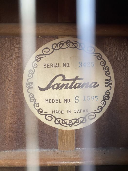 Santana S1585 chitara clasica Japan