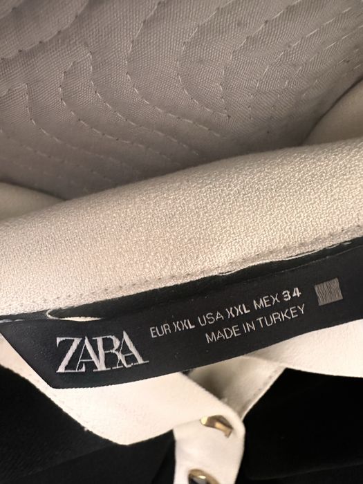черное платье Zara